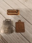 Caterpillar Lot 3 Items  Key Fob Peoria Il  Money Clip  Key Chain East Peoria