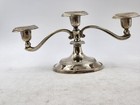 Studio Nova 3-candle Candelabrum Silver Radiance