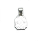 Small Plain Sterling Silver Masonic Pendant Charm Solid Hallmarked 925 Handmade