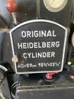 Original Heidelberg Die Cutting Letter Press 40 X 57 Cm 15-3 4  X 22-1 2  