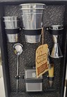 Ever-wear Trav-l-bar Portable Travel Bar Case Sealed Arrco Knight Cards Bakelite