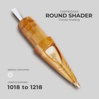 Skin Ink Round Shader Tattoo Cartridge Needles 5rs 18rs 0 30mm Box Of 20