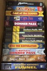 Video Rails Vhs Lot Steam Diesel Southern Pacific Santa Fe 3751 Trains Donner