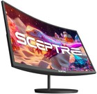 Curved 27-inch Prime Monitor Up To 100hz 1080p  Hdmi X2  Vga  99  Srgb  Built   