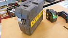 Dewalt 100 Ft  Green Self-leveling Cross Line Laser Level With Batteries   Case