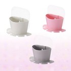 Bathroom Organizer Suction Toothbrush Holder Wall Mounted Toothpaste Holder