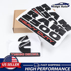 5pcs Emblems Badges For Ram 2500 Heavy Duty Cummins Turbo Diesel 4x4 Matte Black