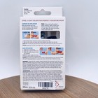 Kiss Color Salon Press On Nails Womens Black Short Square 28 Ct