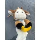Dakin 1988 Musical Cow Moon Plush Lovey Crib Pull Works Tested