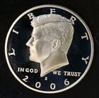 2006 S 90  Silver Kennedy Half Dollar Deep Cameo Gem Proof   Free Shipping 