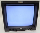 Jvc Tm-r14u 14  Crt Professional Video Monitor Pvm Rgb composite - Retro Gaming