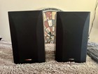 Polk Audio R15 Black Bookshelf Speakers In Original Box W  Papers  Clean            