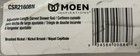 Moen Csr2160bn Curved Shower Curtain Rod  Adjustable  54 -72  In Brushed Nickel