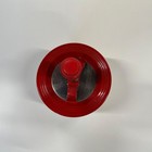 Budweiser Ashtray Vintage Rotating 9cm Diameter Red White Logo Used