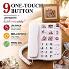 Uvital Big Button Phone For Seniors  Corded Landline Phone  Big Buttons