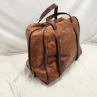 Vintage Singer Sewing Machine Travel Vinyl Carry Case Storage Bag Faux Leather