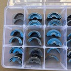 Burndy 15 Piece Index Crimping Crimper Tool Die Set 