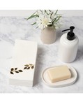 Luxury 100 Linen Feel Disposable Bathroom Napkins  Guest Towels Disposable Gold