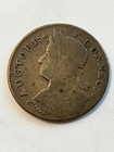 1787 Connecticut Colonial Copper Coin Very Good Details Free Shipping Usa