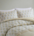 Chloe Reversible 3 Piece Comforter Bedding Set Bedroom Collection