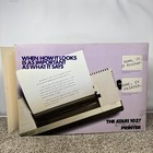 Atari 1027    for Parts   printer For Atari Home Computers W  Power Supply   Box