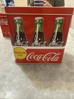 2 Vintage Coca-cola 6-pack Metal Carrying Tin Cooler Red 1970s-80s Handy Carry