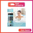 Jnw Direct Hot Tub Test Strips For Spas - 6 In 1 Water Test  100 Pack 