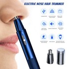 Men Electric Ear Beard Nose Hair Trimmer Eyebrow Mustache Remover Shaver Clipper
