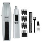 Wahl Mustache   Beard Battery Trimmer Kit W  Bonus Ear nose Trimmer - 12 Pcs New