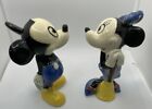 Minnie Mickey Mouse Evan K Shaw Pottery Disney Figurine Vintage Great Condition