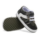 Baby Boys Girls Canvas Sneakers Toddler Non-slip Soft Sole Newborn Infant Lig   