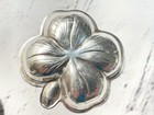 Four Leaf Clover 4 Nut Dishes Set Lenox Sterling Silver 1950s Ds03