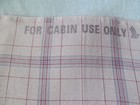 Vintage 1995 Singapore Airlines Business Class Cabin Blanket Eskimo Travel Throw