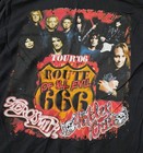 Vintage 2006 Aerosmith   Motley Crue Route Of All Evil 666 Tour T-shirt Size Xl