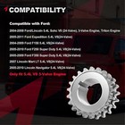 Fits 04-08 Ford 5 4l Timing Chain Kit Water Oil Pump Cam Phaser Gaskets Solenoid