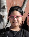 Kids Glasses Pink Frame Clear Lens Protect Child s Eyes From Uvb Uva With Pouch