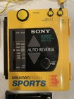 Vintage Sony Wm-f73 Sports Am fm Radio Tape Walkman Cassette Player R50t5 Works