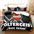 Geometry Dash Bedding Set Pillowcase Game Duvet Cover Bedclothes Quilt Cover