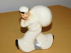 Vintage 5 1 2  High The Seamen s Bank For Savings Ceramic Wwii Sailor Coin Bank