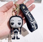 Halloween Addams Family Keychain - Key Holder - Halloween Gift - Key Ring