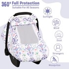 Car Seat Cover Baby  Infant Car Seat Covers Canopy For Baby Girl Boy  Cozy      