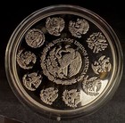 2019 Proof Libertad 2 Oz  999 Silver Coin In Capsule