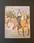 Palomino Horse Print - Custom Matted - 1951 Vintage Illustration - Wesley Dennis