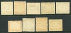 Niue 1944-46 Multiple Wmk   d-3s Sg 89-97 Hinged Mint  cat    50 As U m   a 