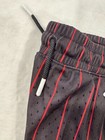 Nwt Nike Jordan Jumpman Youth Boy s Sz Xl Black Red Stripe 8  Mesh Shorts 95c890