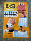 The Peanuts Movie Original Movie Theater Poster Ds 13x20 Charlie Brown Snoopy
