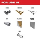 Milwaukee 1-3 8 In  Carbide Universal Fit Extreme Metal Cutting Blade  2-pack 