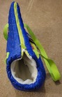 Wagwear Quilted Pet Carrier Tote Bag Blue Neon Green Small Dog Travel Bag