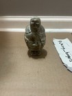 Vintage Eskimo Art Stone Carved  Figurine  Signed
