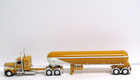Dcp Yellow white Peterbilt 389 36  W propane Trailer 68-2239 1 64 Numbered
